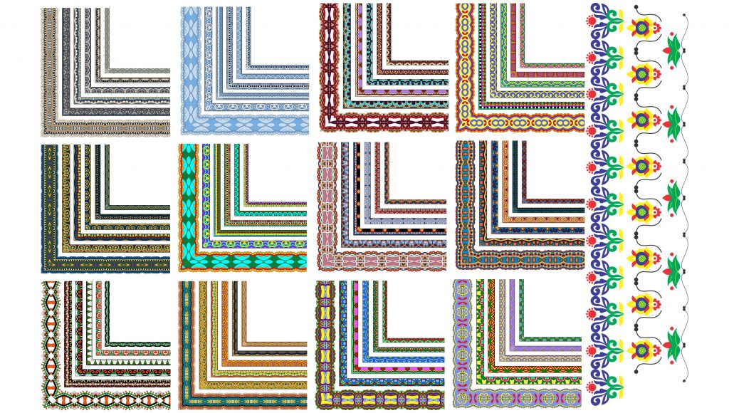 Islamic Ornamental Borders - Decorative Border CDR File Free Download