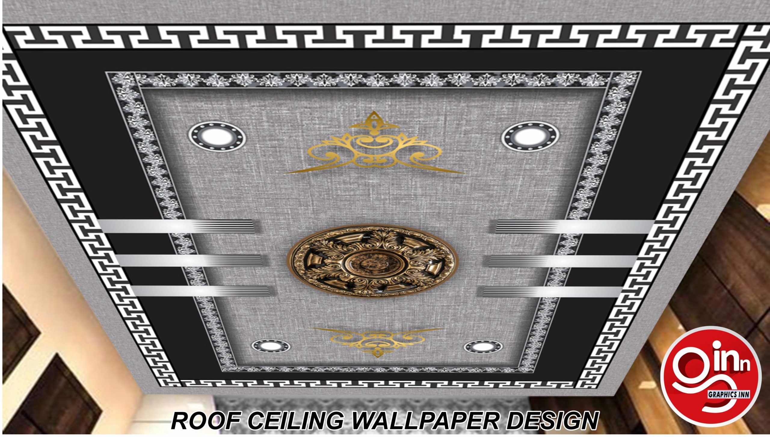 Ceiling design - 3D Roof Ceiling Wallpapers Free Download