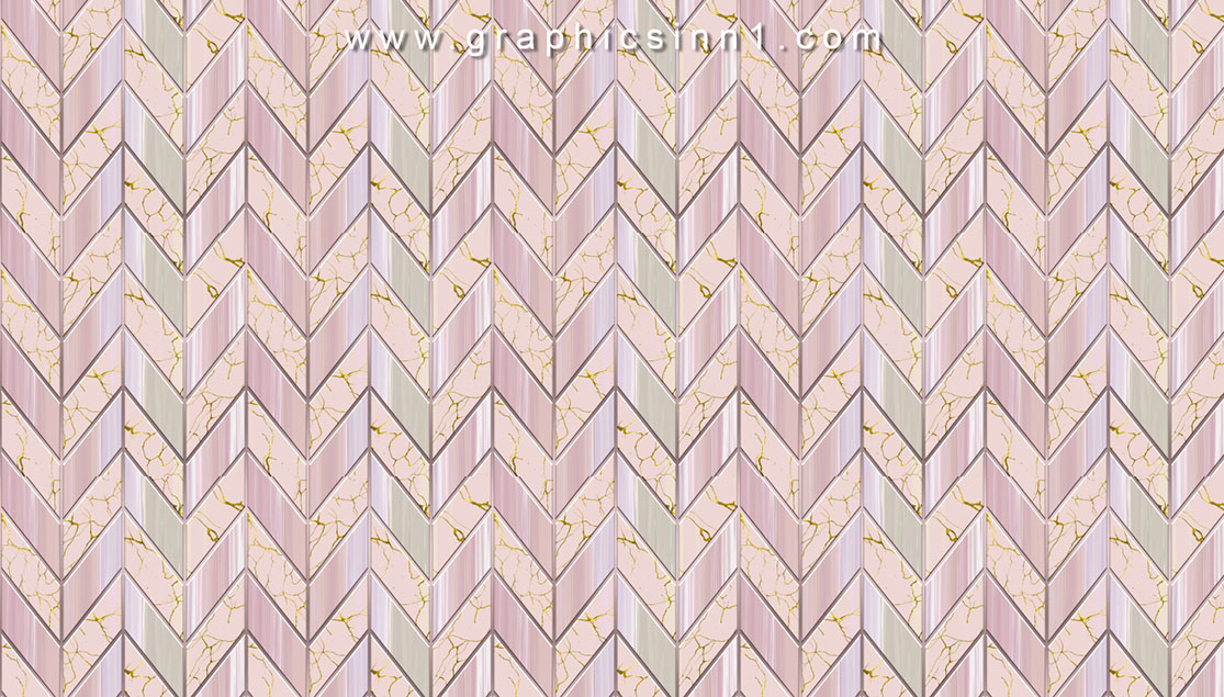 Pink Marble Seamless Texture Geometric Pattern Wallpaper