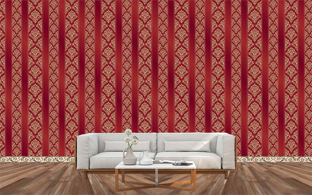 3D Royal Palling PVC Flex Wallpapers Free Download