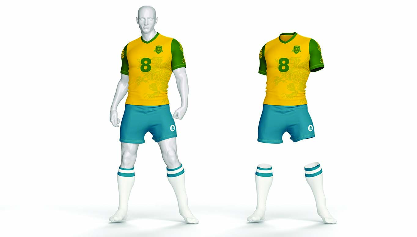 Football Kit - Sports Kit Mockup Free Download