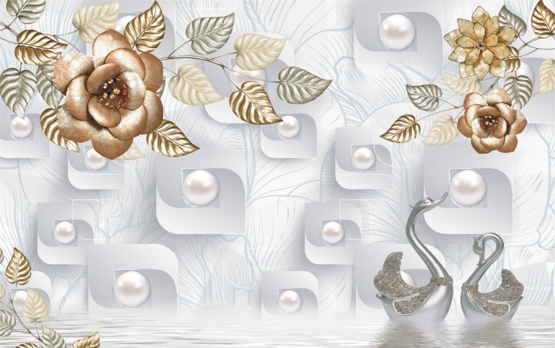 Water Proof Wallpaper Texure Tiles Wallpaper